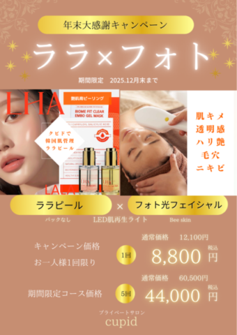 大感謝年末キャンペーン実施中